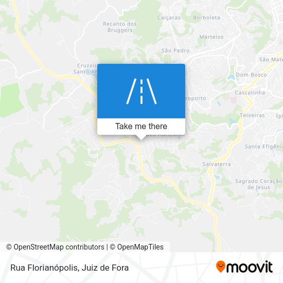 Rua Florianópolis map