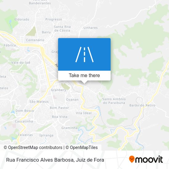 Rua Francisco Alves Barbosa map