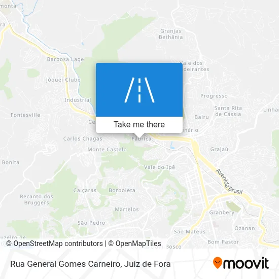 Rua General Gomes Carneiro map
