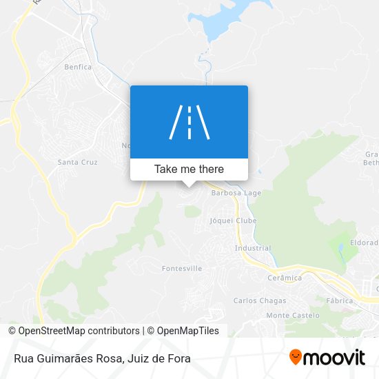 Rua Guimarães Rosa map