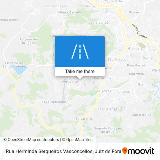 Rua Herminda Serqueiros Vasconcellos map