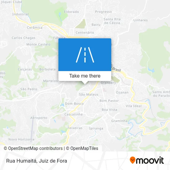 Rua Humaitá map