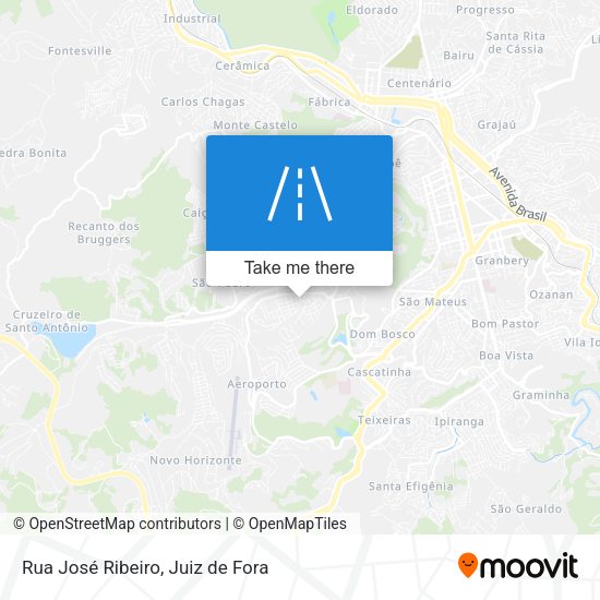 Rua José Ribeiro map