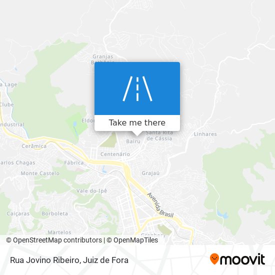 Rua Jovino Ribeiro map