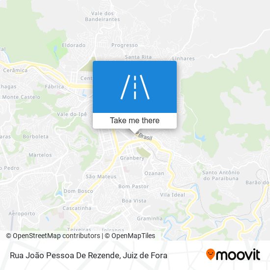 Rua João Pessoa De Rezende map