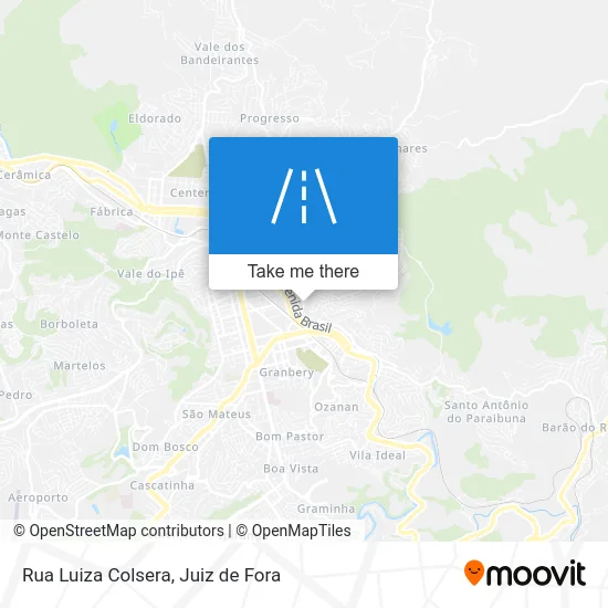 Rua Luiza Colsera map