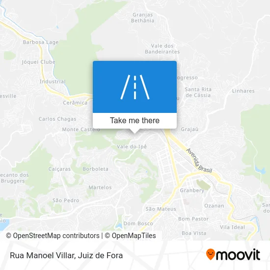Rua Manoel Villar map