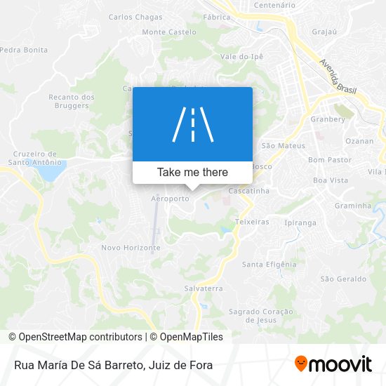Rua María De Sá Barreto map
