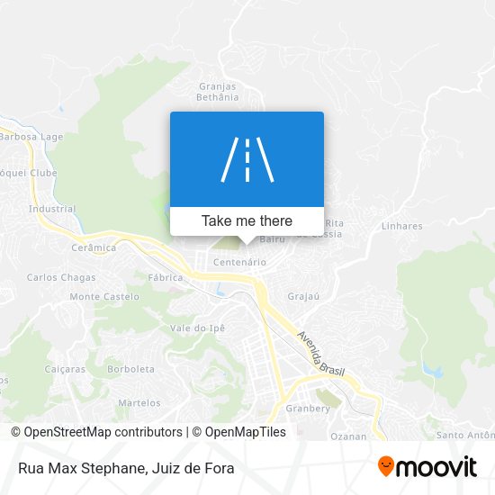Rua Max Stephane map