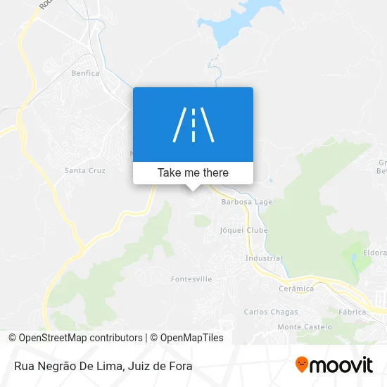 Rua Negrão De Lima map
