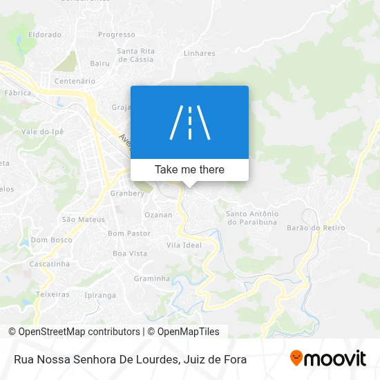 Rua Nossa Senhora De Lourdes map