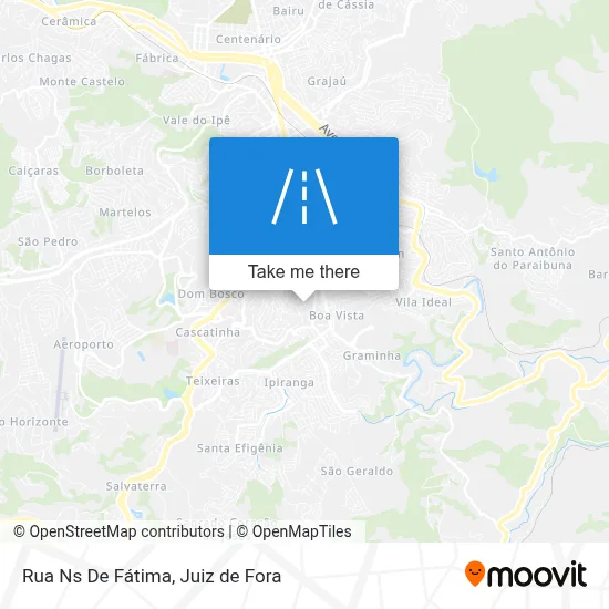 Rua Ns De Fátima map