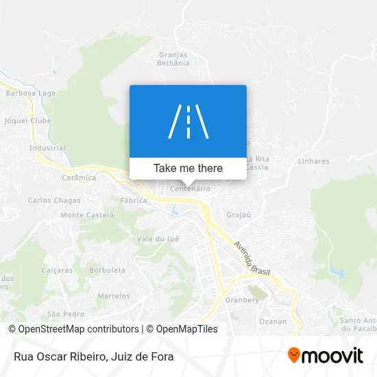 Rua Oscar Ribeiro map