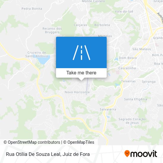 Rua Otília De Souza Leal map