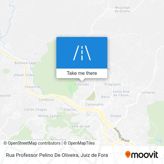 Rua Professor Pelino De Oliveira map