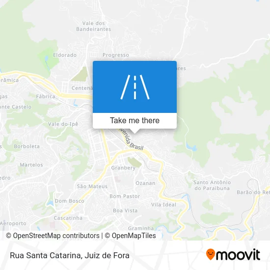 Rua Santa Catarina map