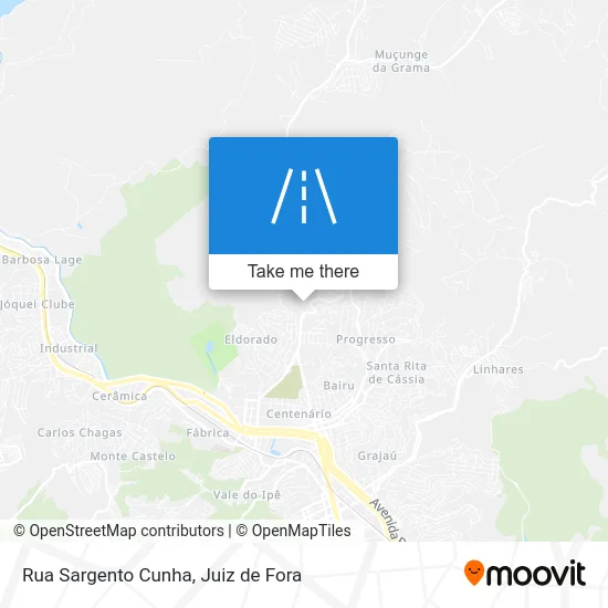 Rua Sargento Cunha map