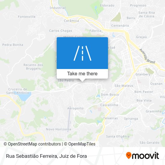 Rua Sebastião Ferreira map