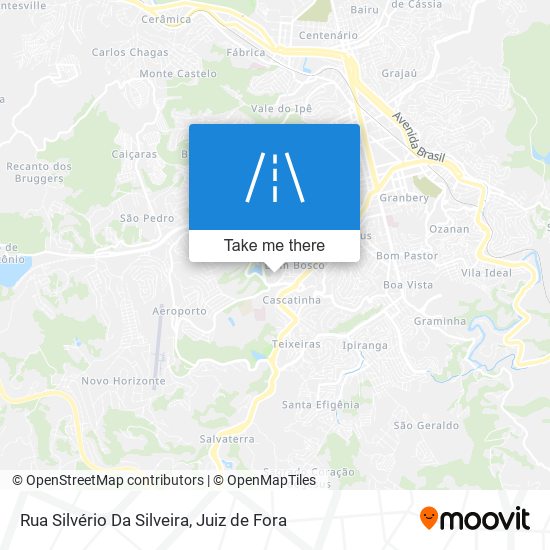 Mapa Rua Silvério Da Silveira