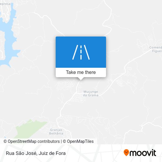 Rua São José map
