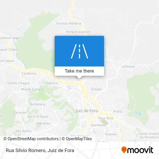 Rua Sílvio Romero map