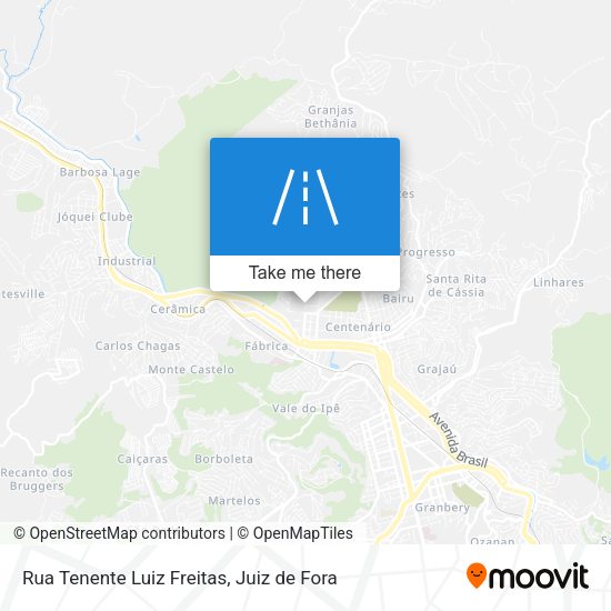 Rua Tenente Luiz Freitas map