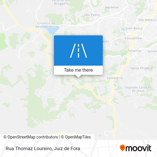 Rua Thomaz Loureiro map