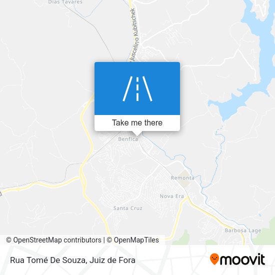 Rua Tomé De Souza map