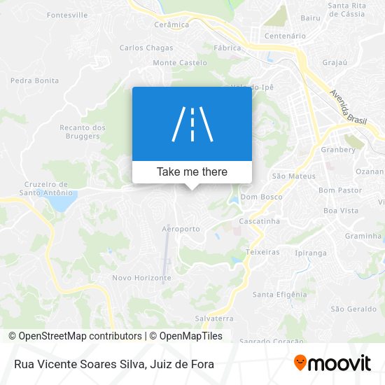 Rua Vicente Soares Silva map