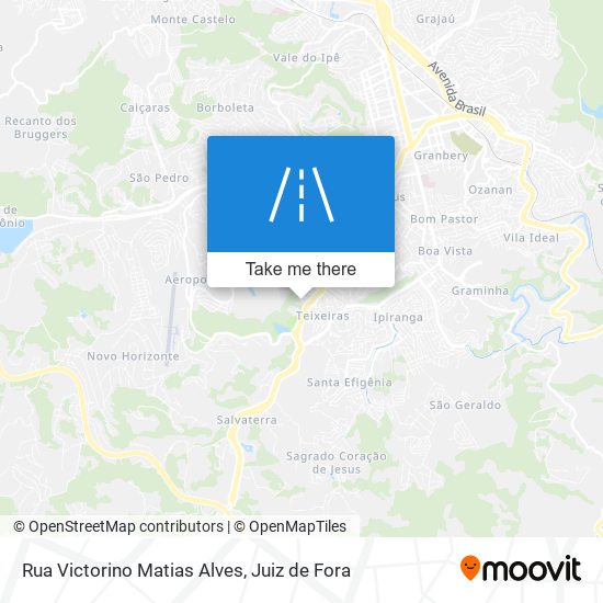 Rua Victorino Matias Alves map