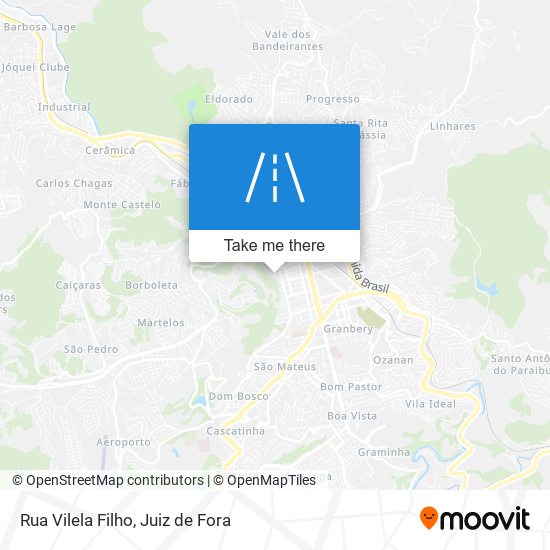 Rua Vilela Filho map