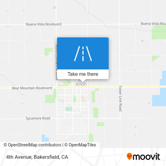 Mapa de 4th Avenue