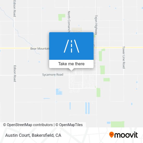Mapa de Austin Court