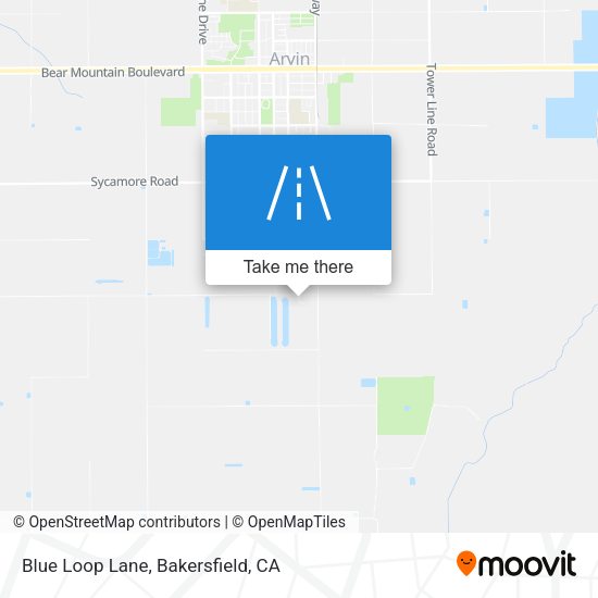 Mapa de Blue Loop Lane