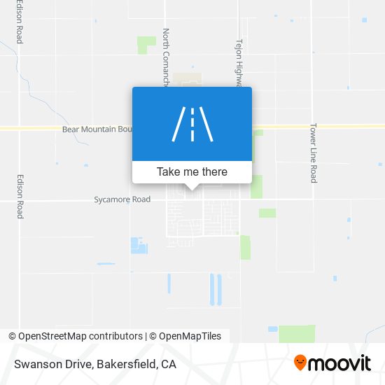 Swanson Drive map