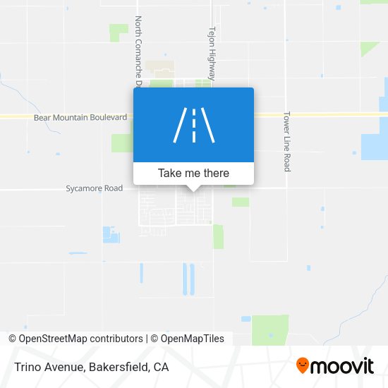 Trino Avenue map