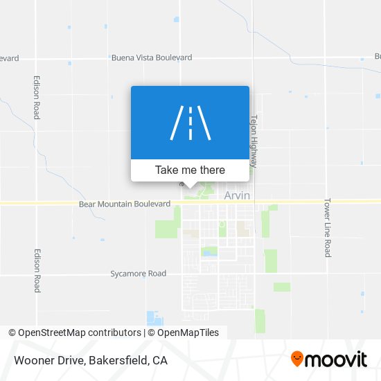 Mapa de Wooner Drive