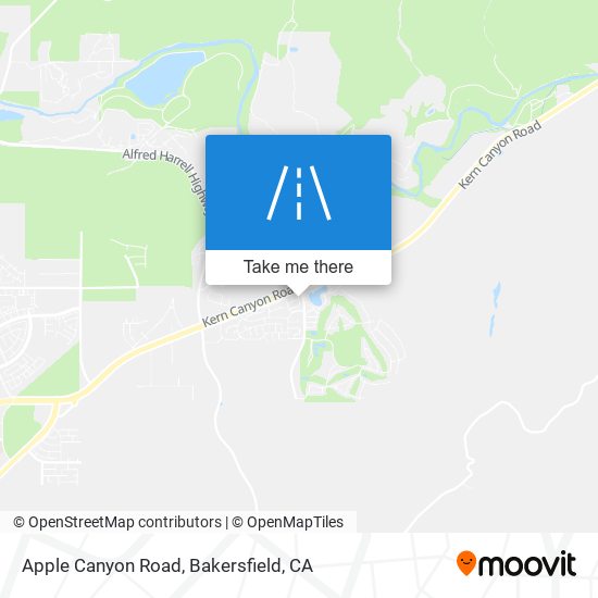 Apple Canyon Road map