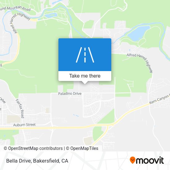 Mapa de Bella Drive