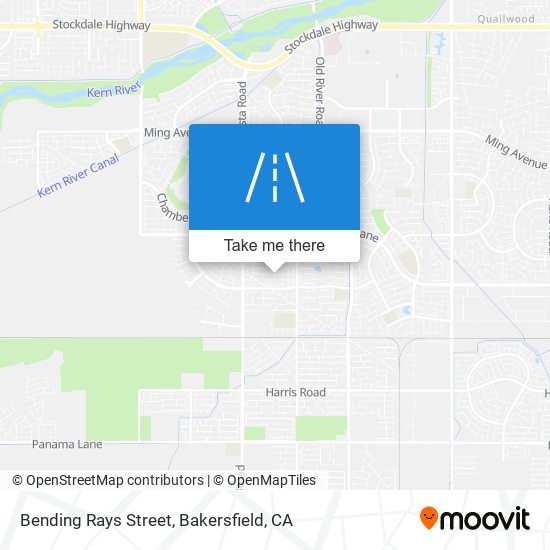 Bending Rays Street map