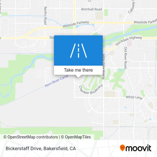 Bickerstaff Drive map