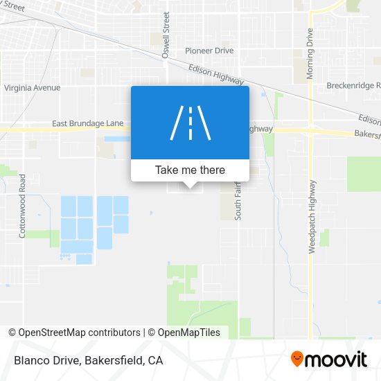Mapa de Blanco Drive