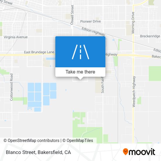 Mapa de Blanco Street