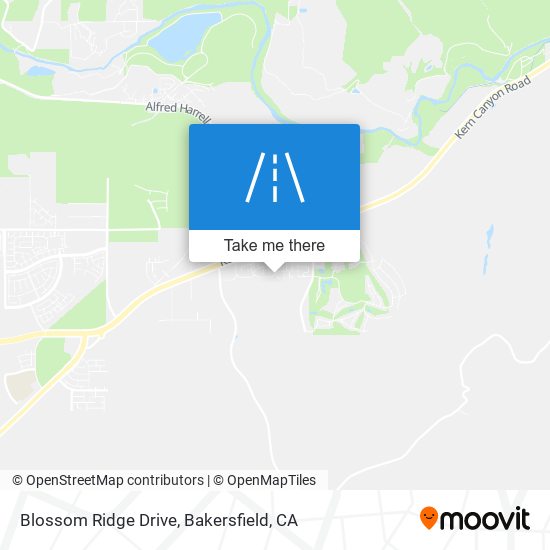 Blossom Ridge Drive map