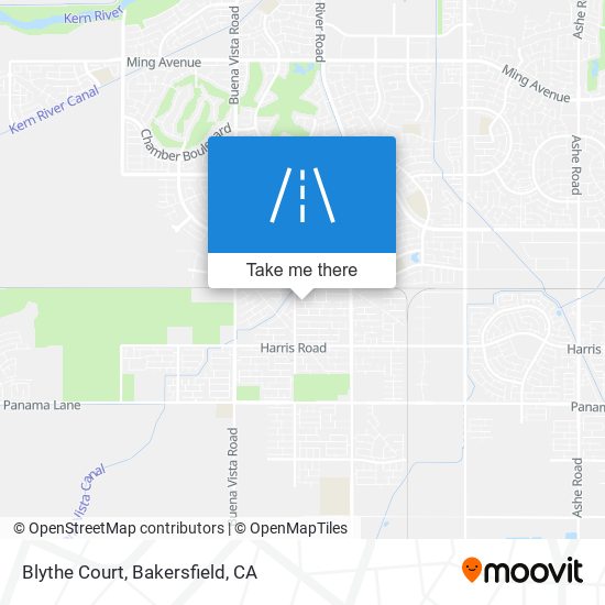 Blythe Court map