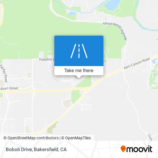 Boboli Drive map