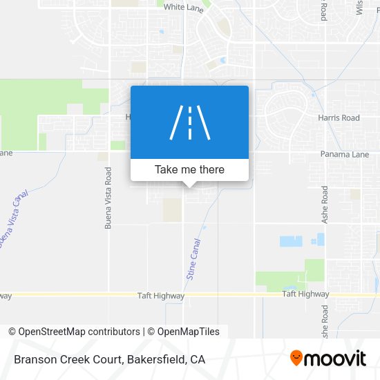 Mapa de Branson Creek Court