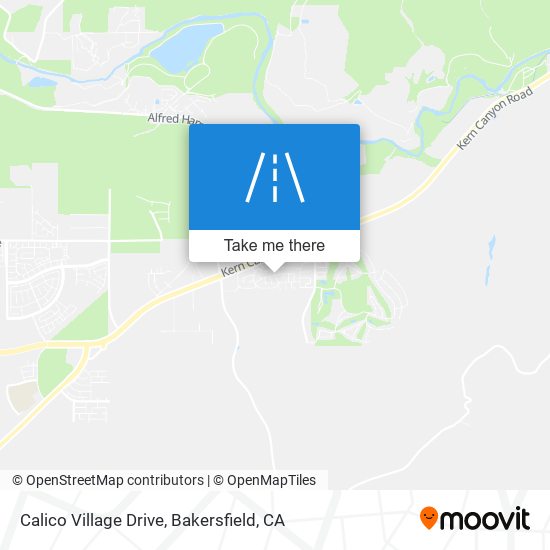 Calico Village Drive map