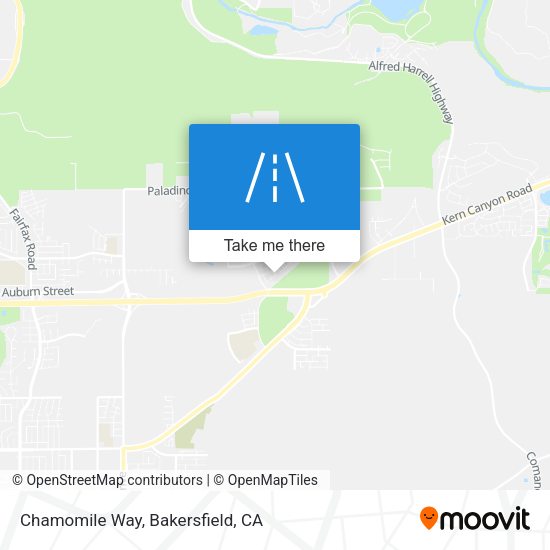 Mapa de Chamomile Way