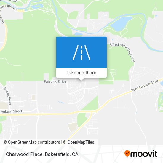 Mapa de Charwood Place